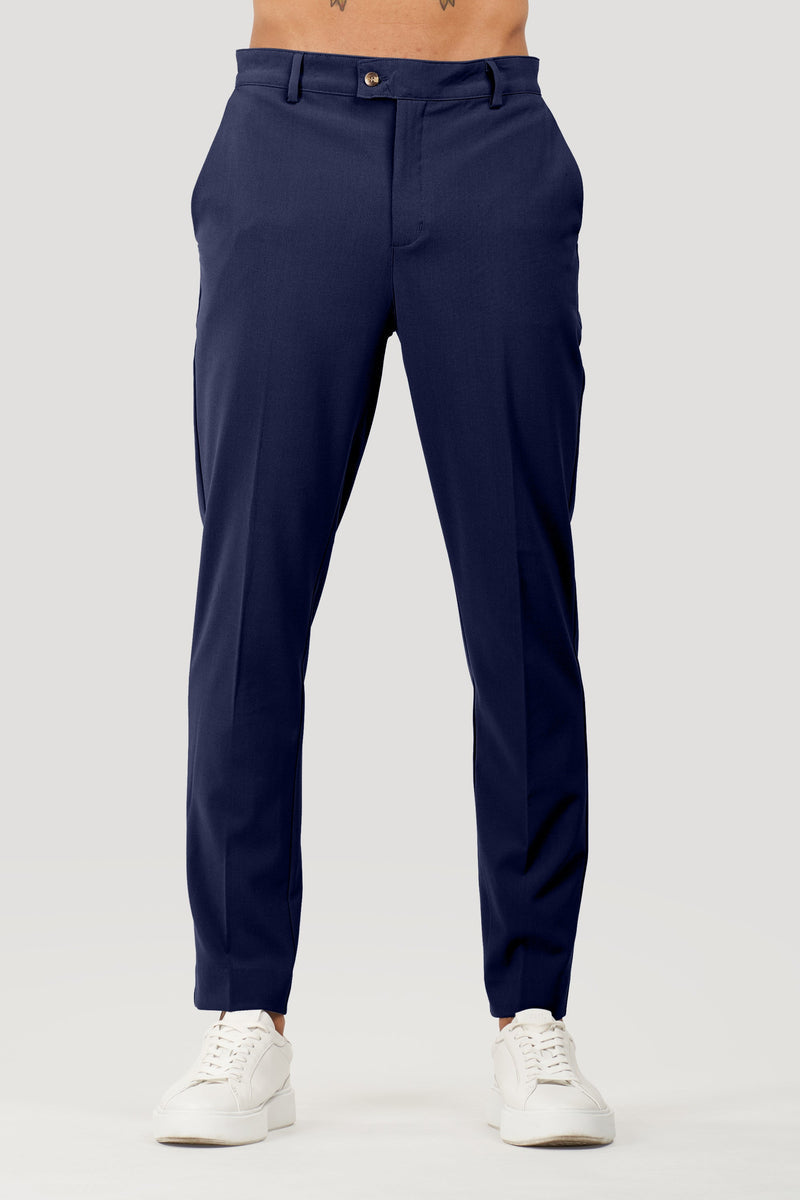 Calça Alfaiataria Masculina Classic Azul Marinho