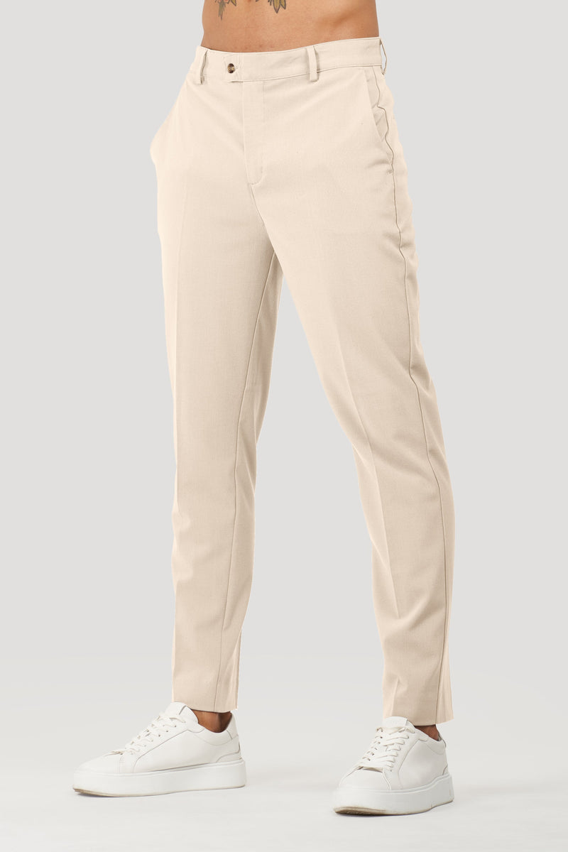 Calça Alfaiataria Masculina Classic Bege